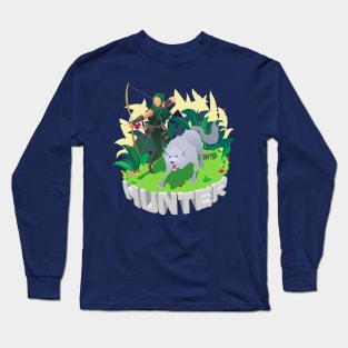 Hunter w/ Pet Long Sleeve T-Shirt